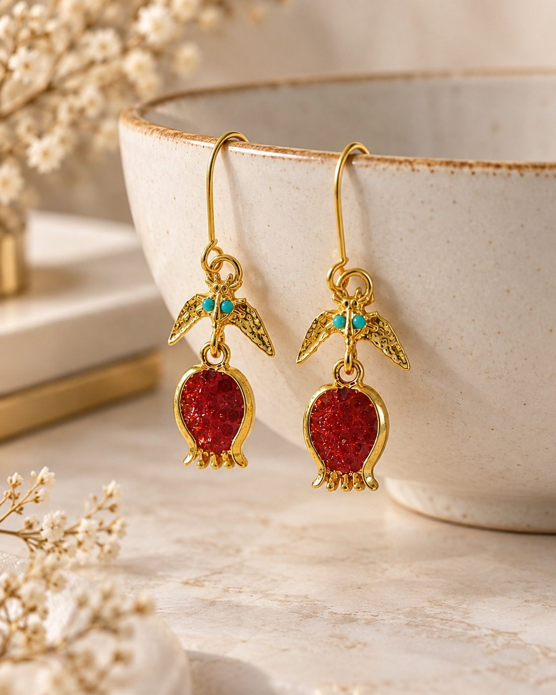 Tutti Frutti Mini Dainty Earrings