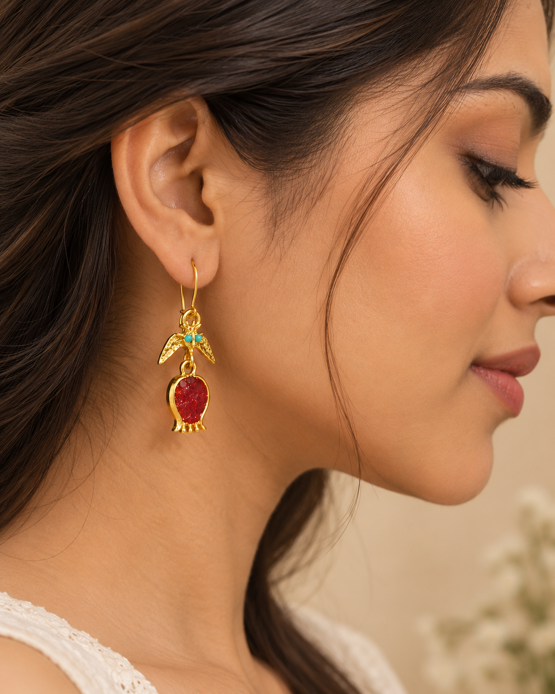 Tutti Frutti Mini Dainty Earrings